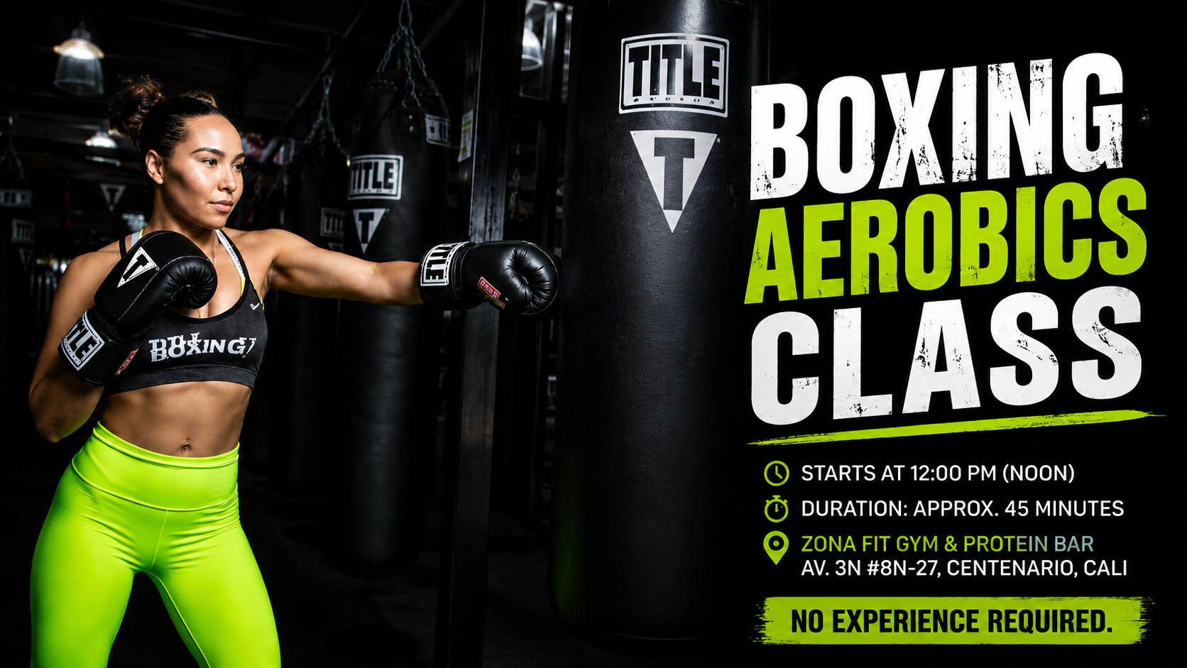 BOXING AEROBICS CLASS MAY 21