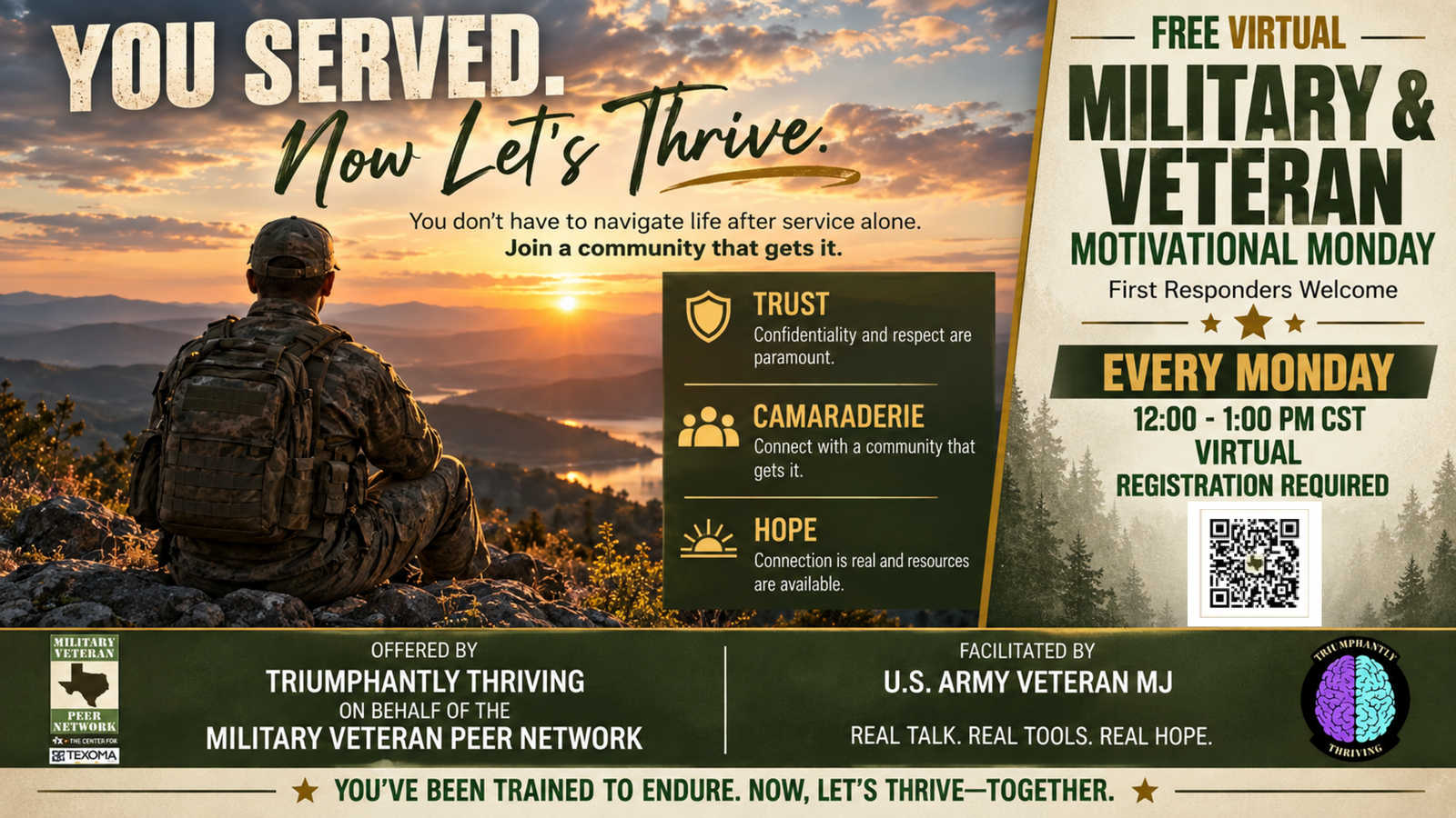 MILITARY & VETERAN MOTIVATIONAL MONDAY